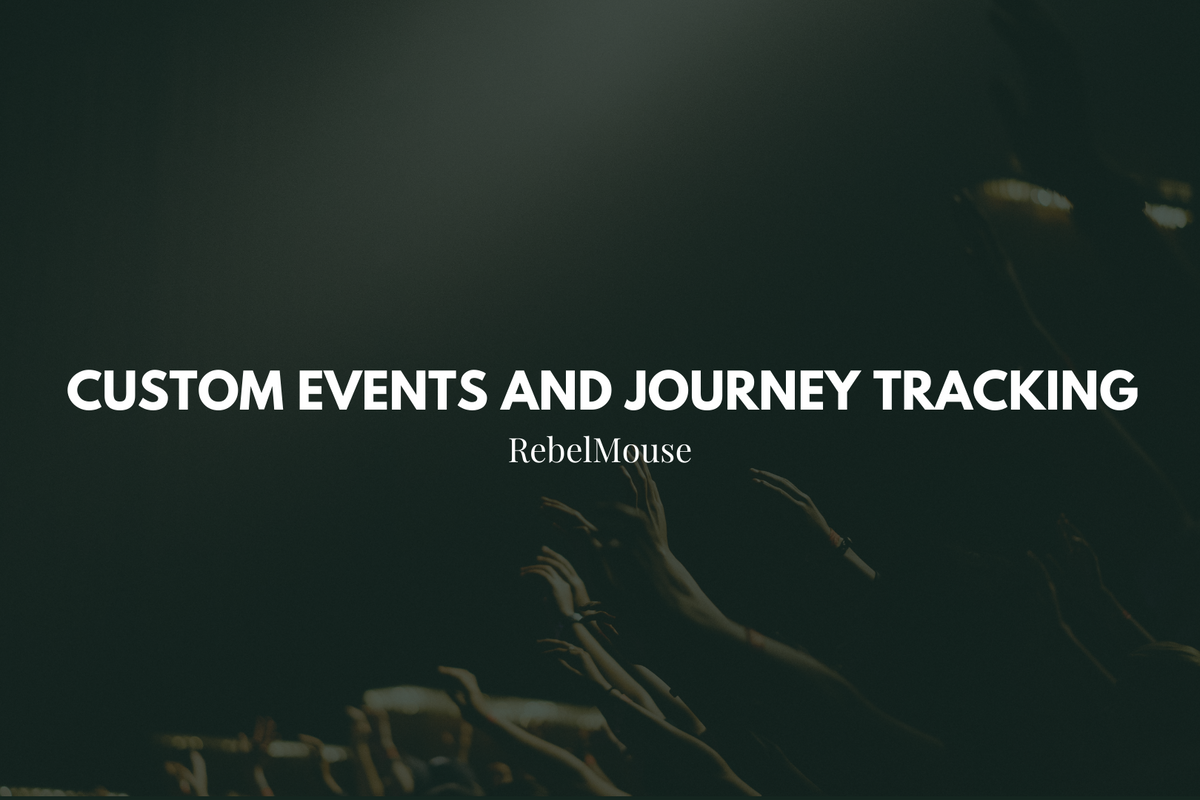 Custom Events and Journey Tracking