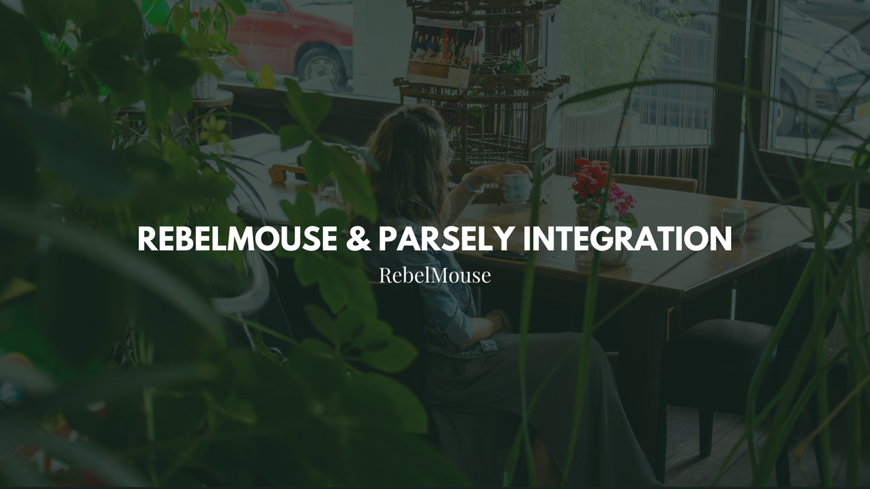 RebelMouse & Parse.ly Integration