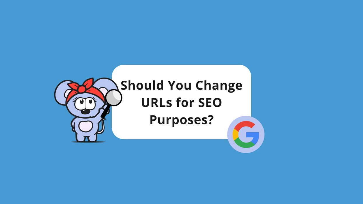 Search Expert: Don’t Change URLs Just for SEO Purposes