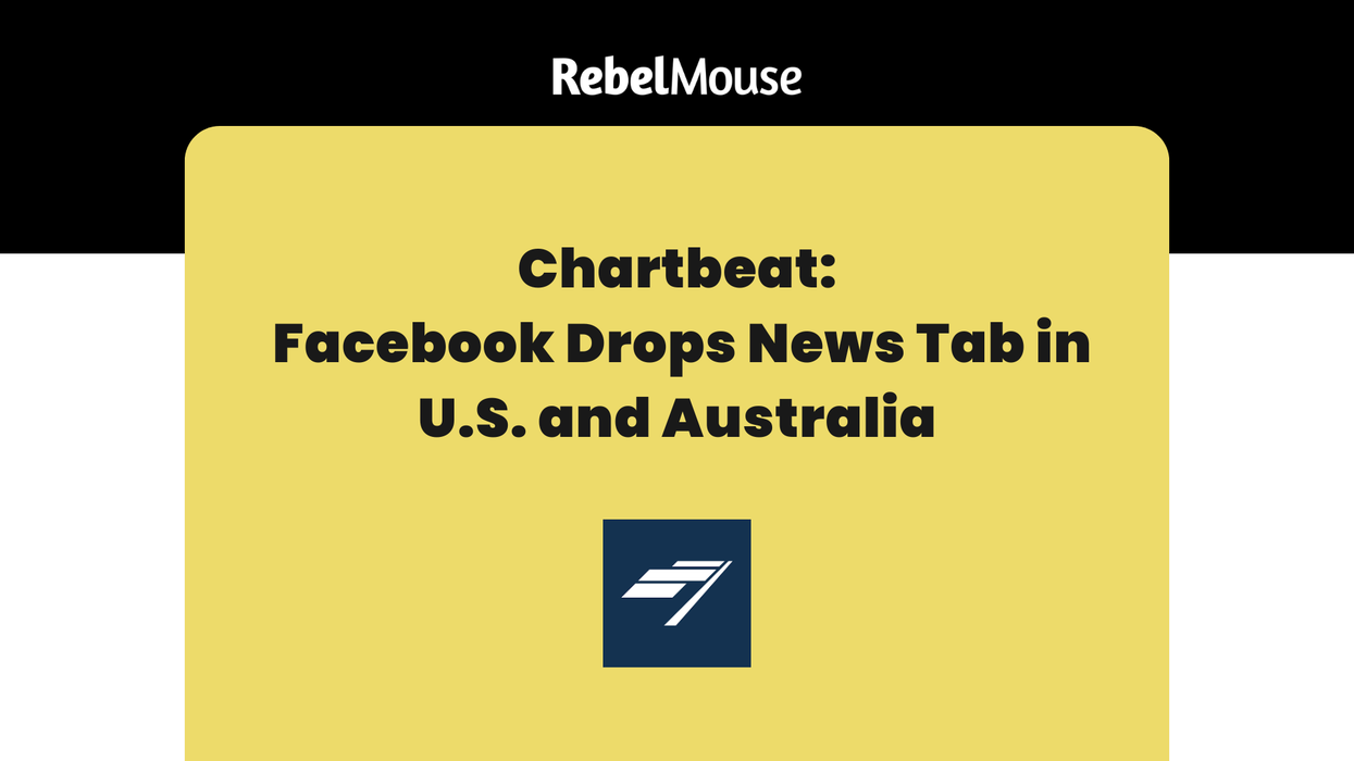 Facebook Removed Its News Tab in the U.S. and Australia. Here’s How It’s Affected Traffic to Publishers
