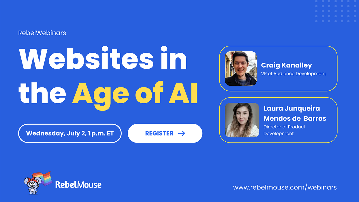 RebelWebinar #6 | Websites in the Age of AI