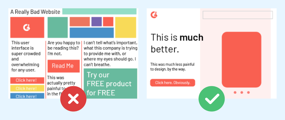 Lack of a Clear Hierarchy in Information