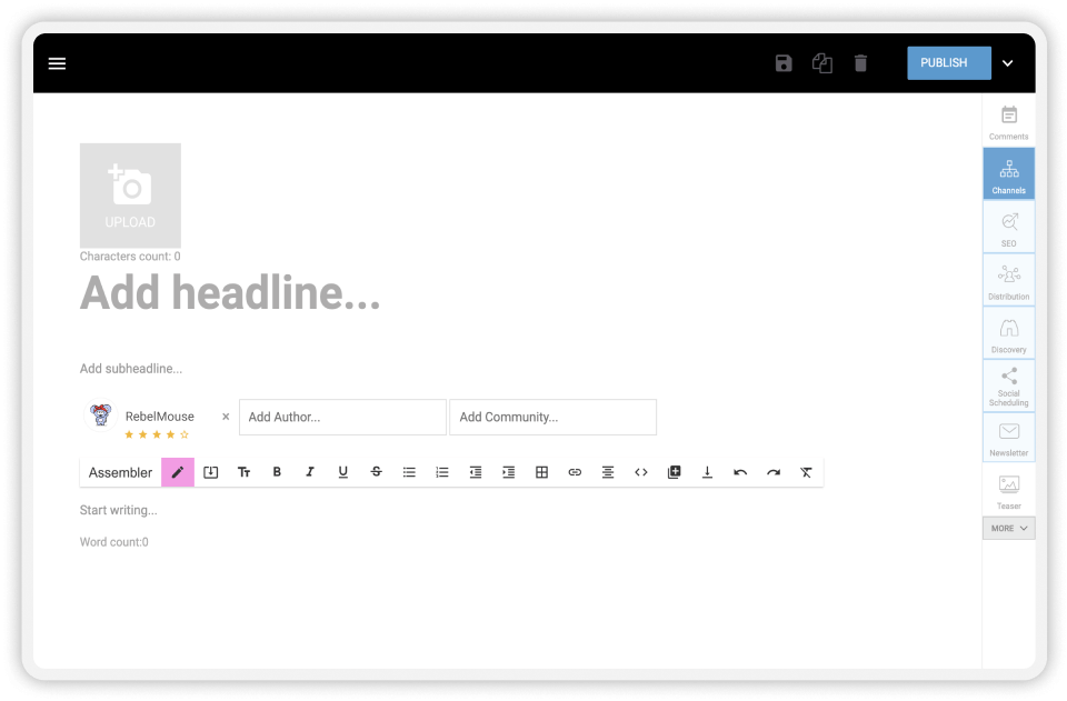 Layout and Design tool