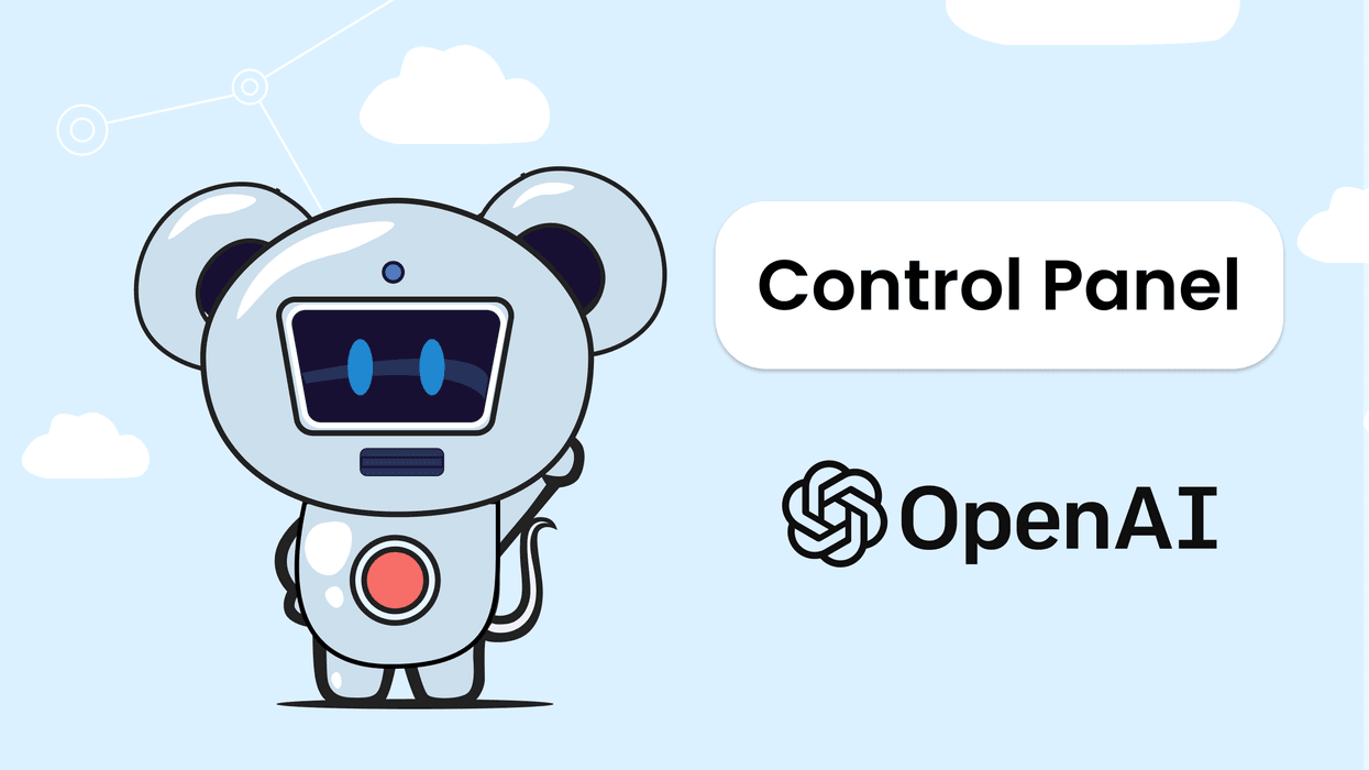openai control panel