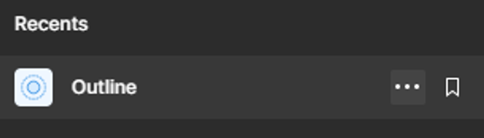 Outline plugin in Figma