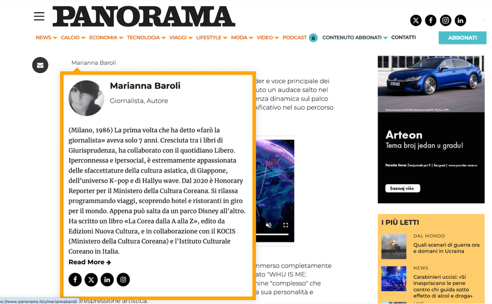 Panorama.it author details