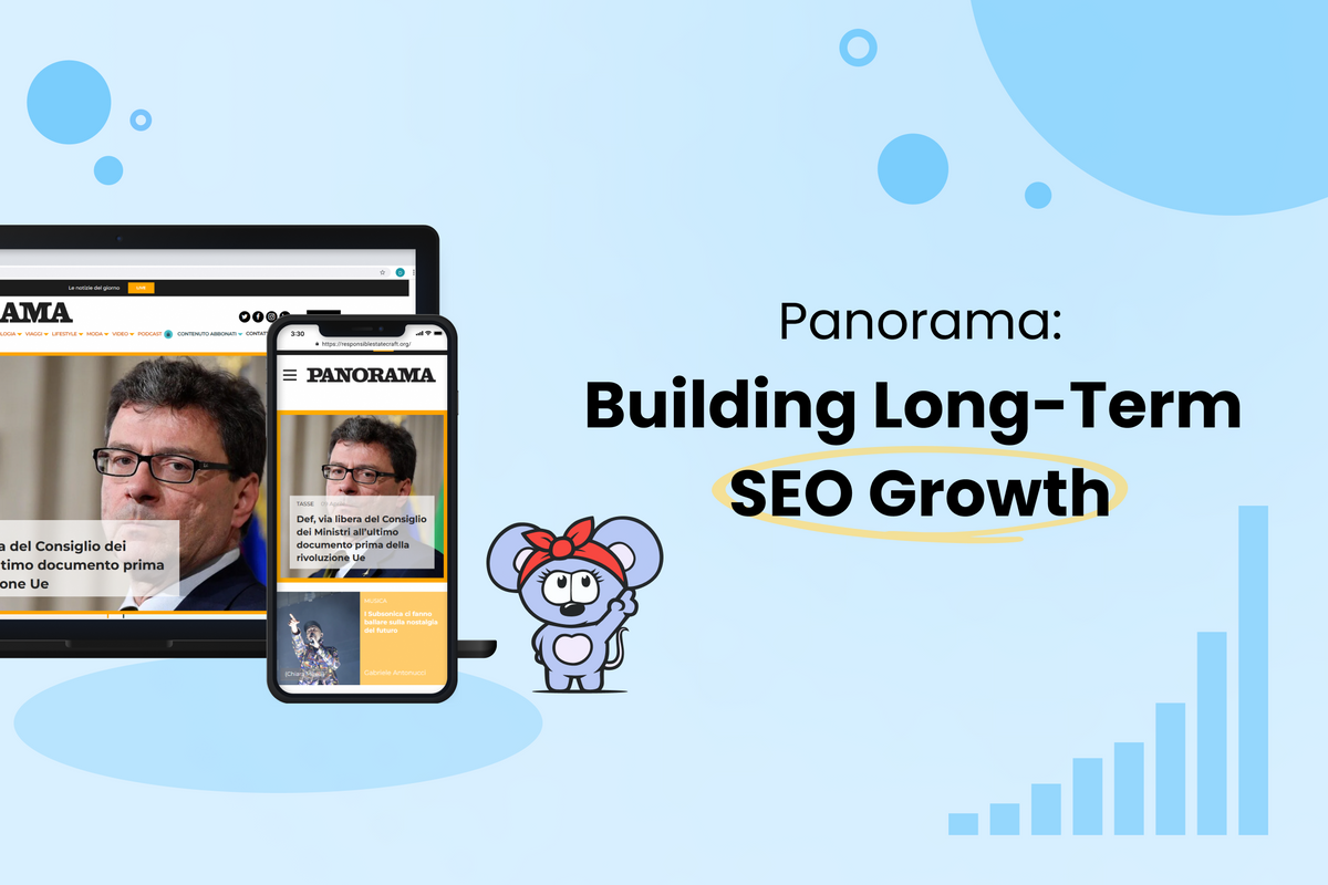 Panorama.it building long-term SEO growth