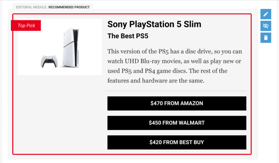 Product Reviews