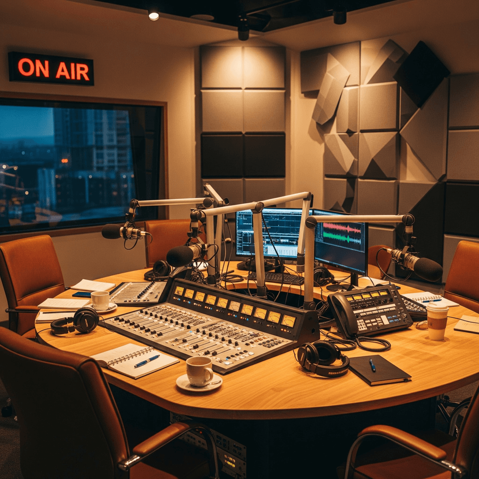 Radio Studio room