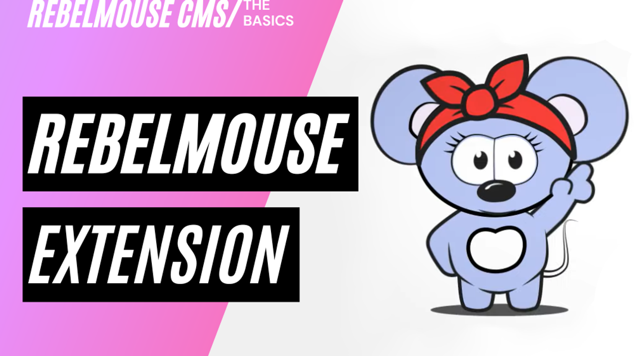 RebelMouse Chrome Extension