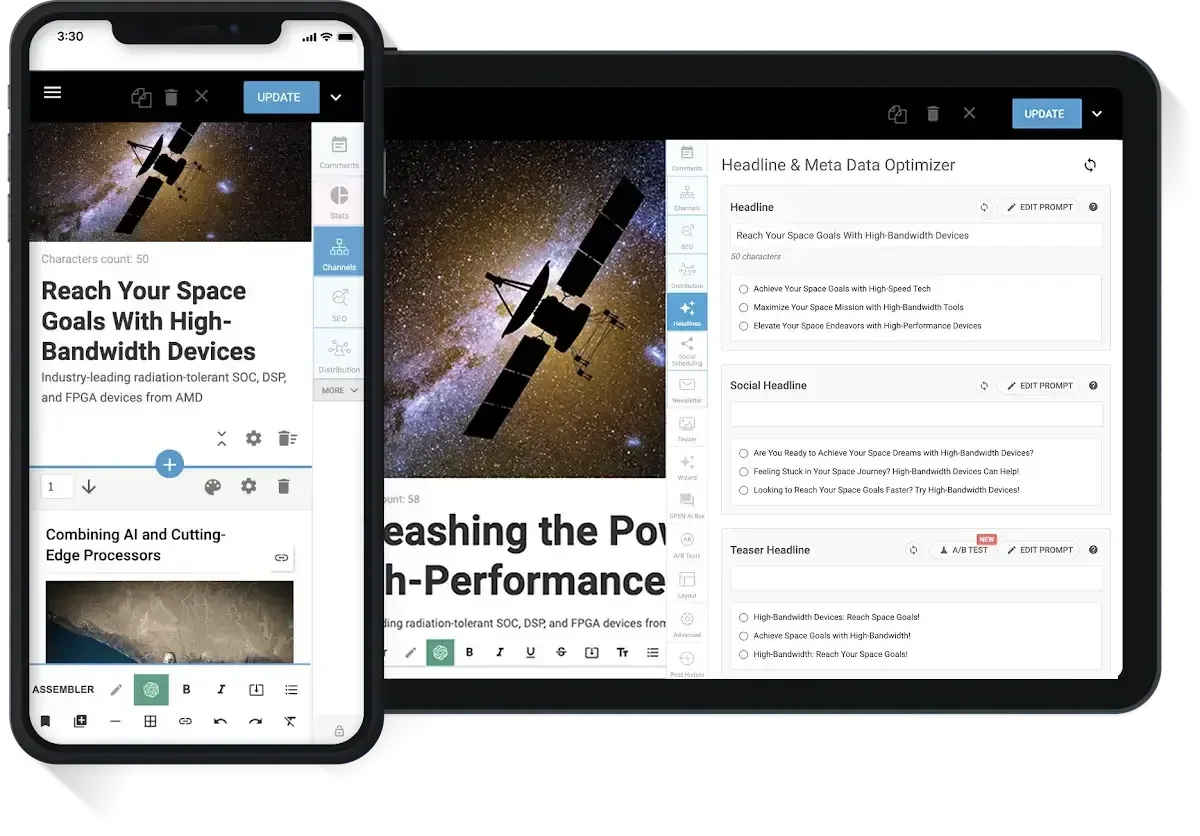 RebelMouse Editorial Tool Suite