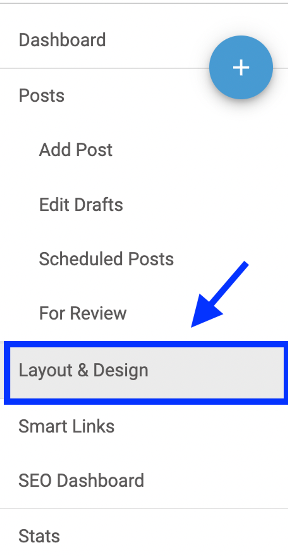 RebelMouse Layout and Design dashboard settings.