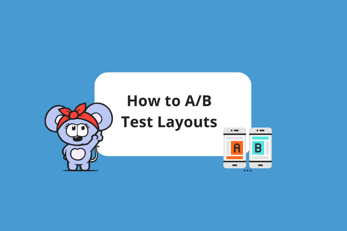 RebelMouse logo pointing to article title: How to A/B Test Layouts. 