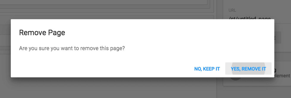 Remove Page