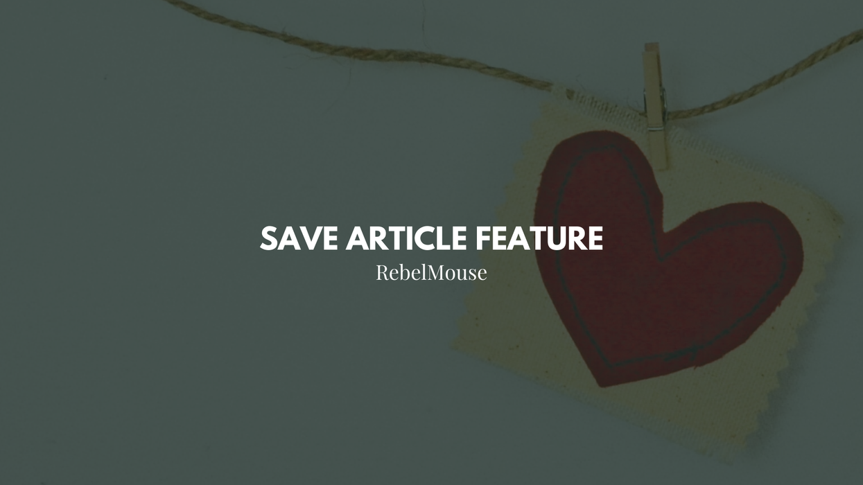 save article feature