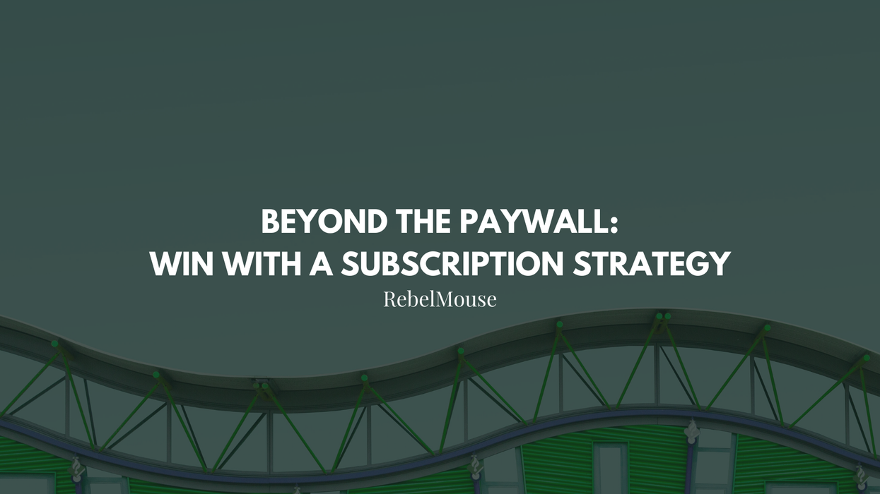 subscription model for publishers