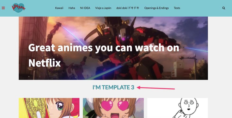 Templates for A/B testing