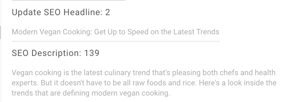 what is seo metadata