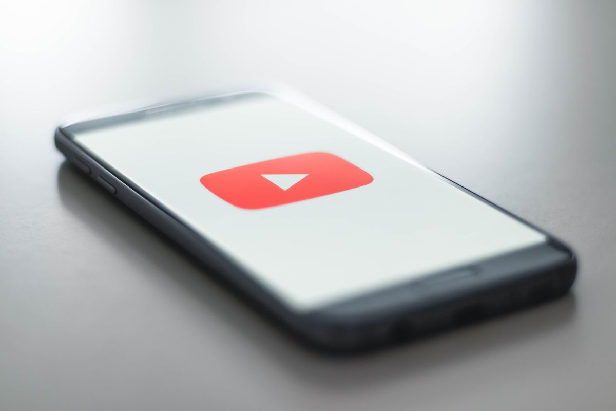 YouTube front and center on smartphone