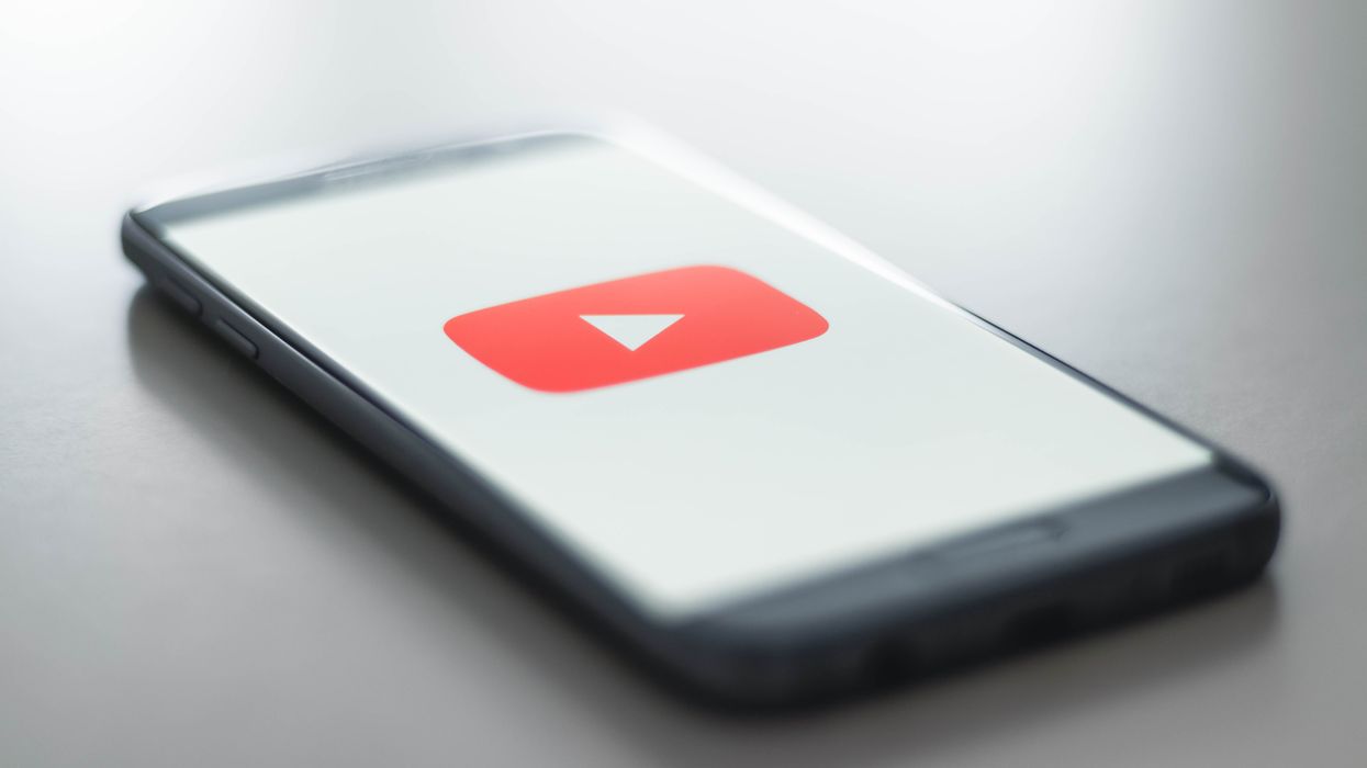 YouTube front and center on smartphone